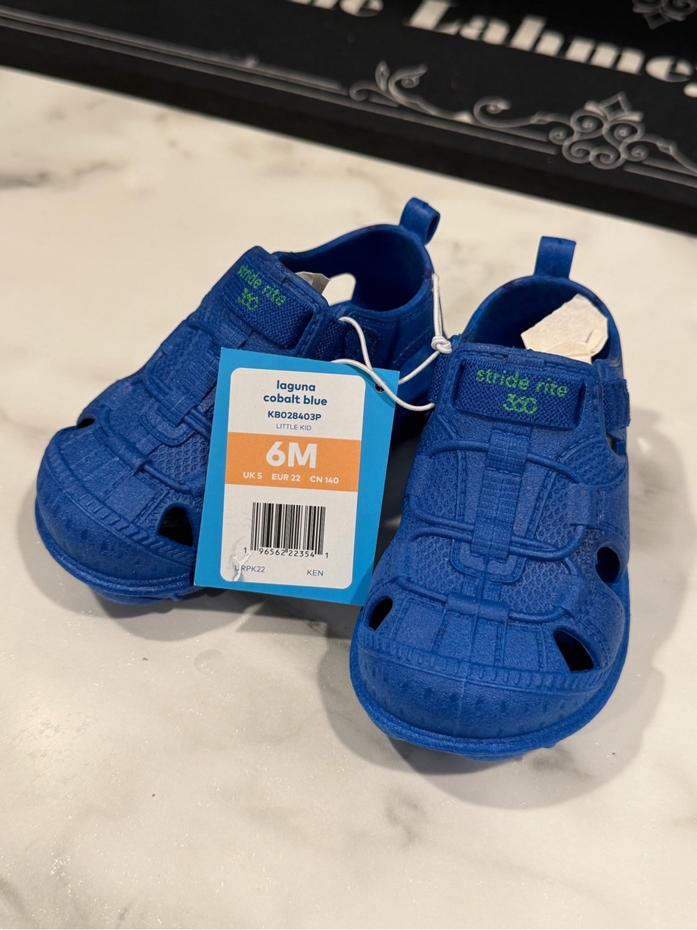 Stride Rite Laguna Cobalt Blue Kids' Sandals
